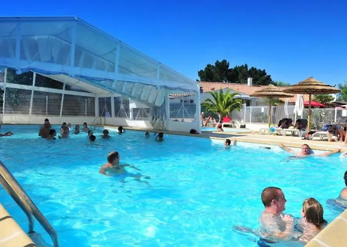 Parque de Campismo Mobil-home Avec Terrasse Pour 5 Personnes à Saint-pierre-d'oléron - Api-1-52-987