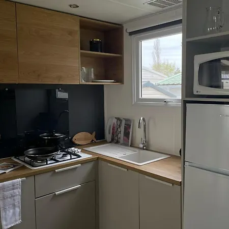 Campingplads Mobil-home Avec Terrasse Pour 5 Personnes A - Api-1-52-987
