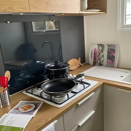 Mobil-home Avec Terrasse Pour 5 Personnes à Saint-pierre-d'oléron - Api-1-52-987 Camping *