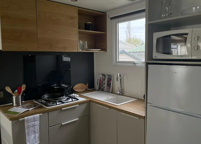 Camping Mobil-home Avec Terrasse Pour 5 Personnes à Saint-pierre-d'oléron - Api-1-52-987